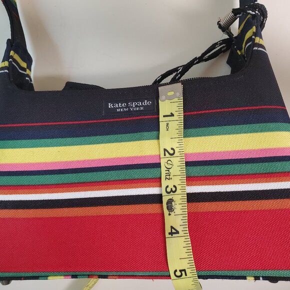 Kate Spade Multicolor Striped Purse & Accessory Case - Picture 10 of 12